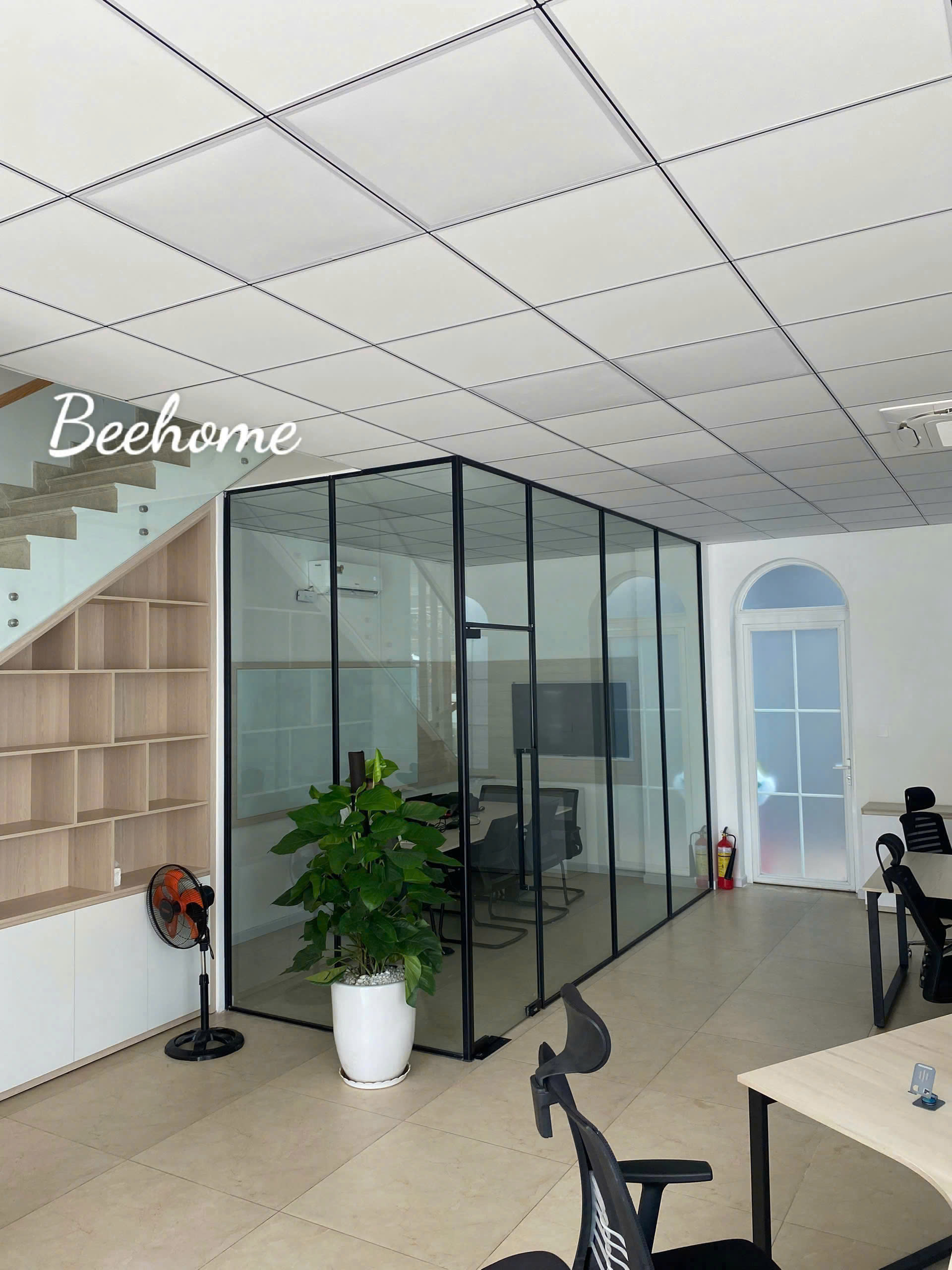 Bản lề sàn inox 304 thực tế